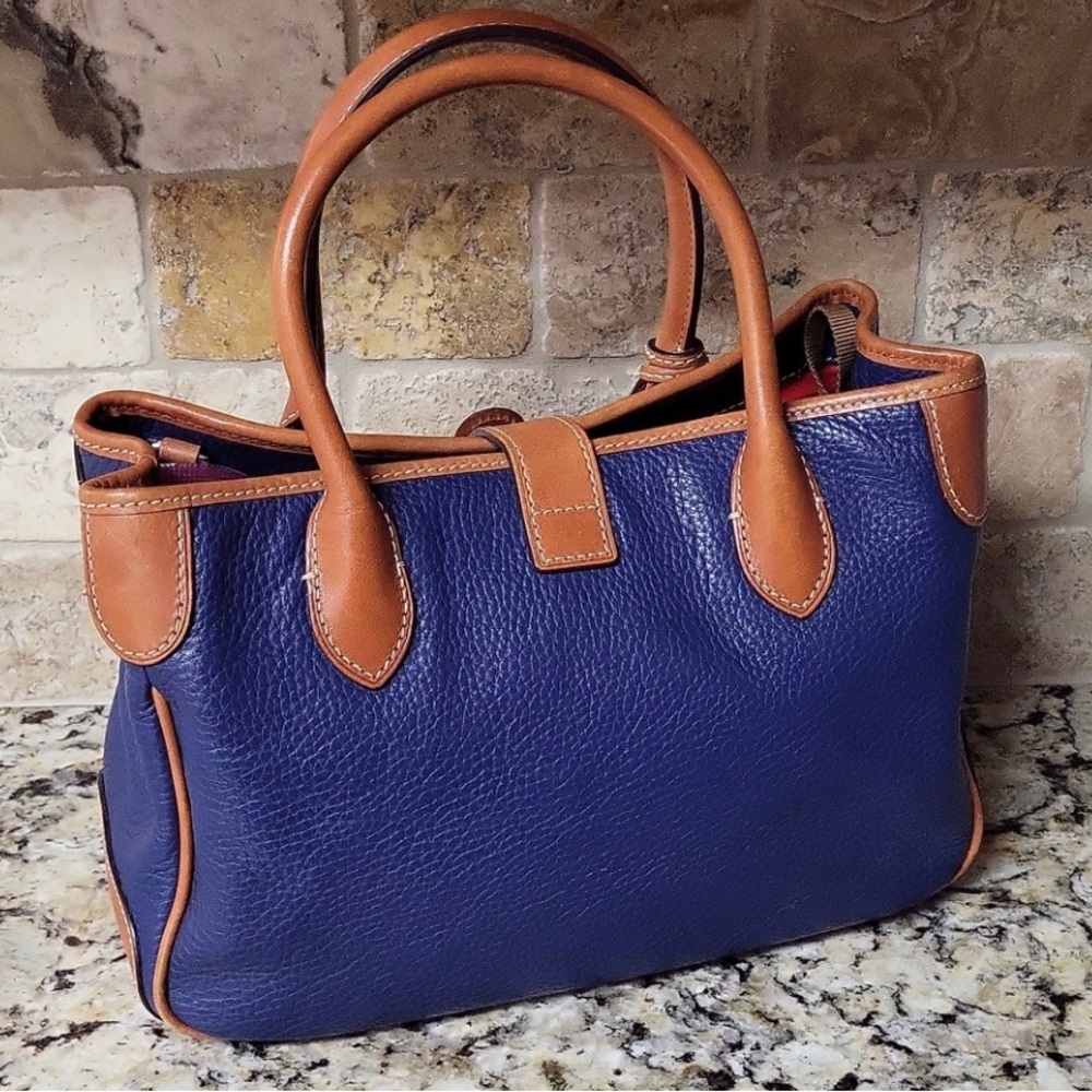 Dooney & Bourke Satchel Royal Blue Just Reduced! - Picture 2 of 10